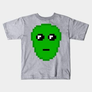 See Dem Aliens (Green) Kids T-Shirt